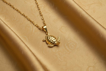 Turtle Pendant Silver – Sterling Silver Sea Turtle Necklace | Symbol of Wisdom, Serenity, and Ocean Spirit Jewelry (etsy image id: 7373008194)