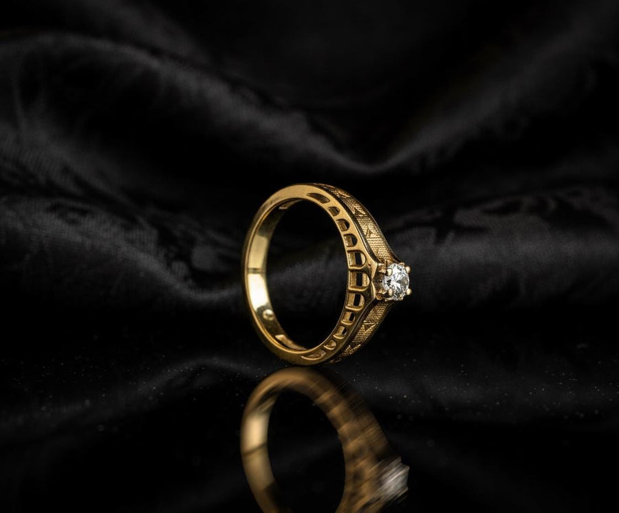 Embrace mystery and elegance with this stunning gothic silver ring, complete with vintage-inspired designs and a gemstone centerpiece. A true statement piece for gothic lovers. (etsy image id: 7423743147)