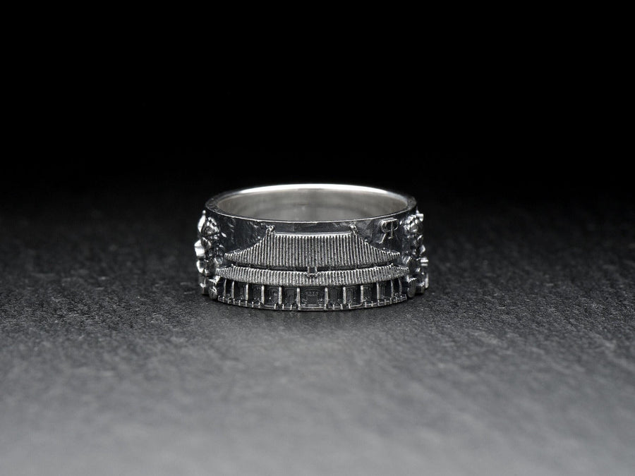 Asia ring	Chinese Jewelry	Asian Cityscape	beijing cityscape	China ring	city ring	Beijing skyline	arteryjewelry	cityscape ring	asian architecture	asian souvenir ring	traveler gift	Anime ring (etsy image id: 7384227939)