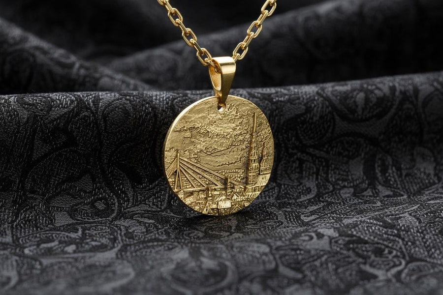 man pendant	women pendant	silver bridge	riga bridge	latvia souvenir	latvia necklace	riga souvenir	riga pendant	riga silver	travel riga	latvia memory	silver pendant	traveler gift (etsy image id: 4152861556)