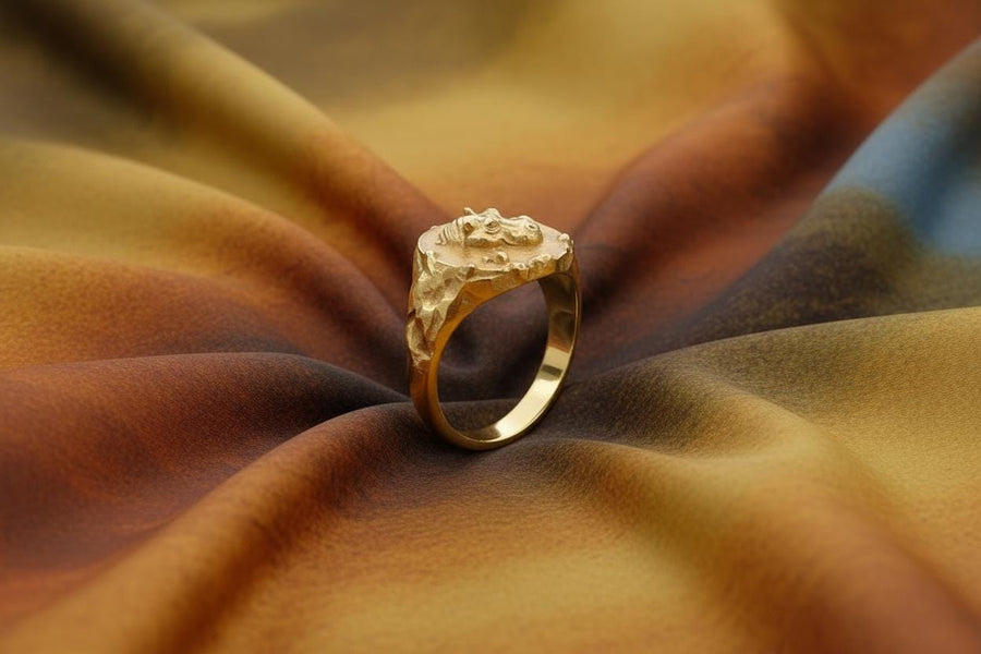 Handmade Sterling Silver Hippo Ring: Animal Totem Jewelry (etsy image id: 7349452434)