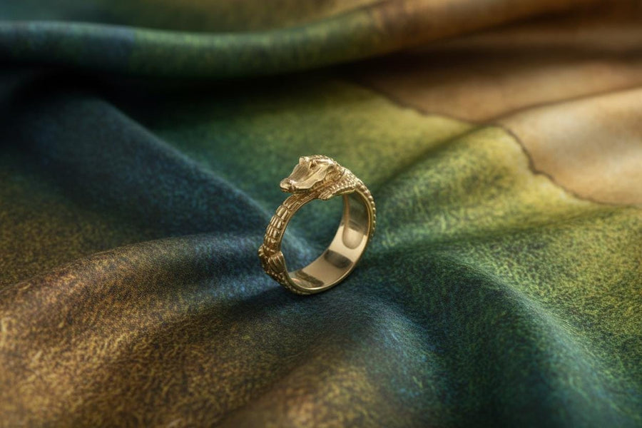 Silver Ring	Crocodile	Ring Crocodile	jewelry Crocodile	Silver	Ring	Crocodile lovers	alligator ring	animal ring	alligator	silver crocodile	Sterling silver	alligator jewelry (etsy image id: 7397563339)
