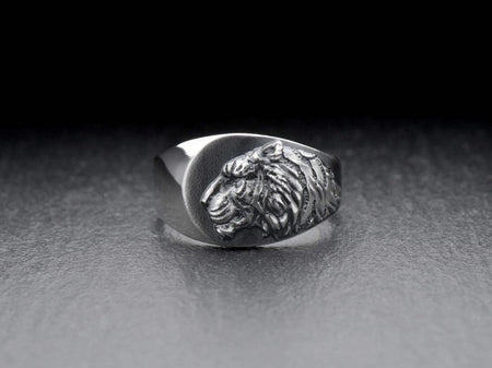 Signet ring	men ring	men jewelry	jewelry for men	Tiger silver ring	tiger signet ring	brutal tiger	tiger art	tiger jewelry	animal ring	tiger ring	tiger	hunter Sterling silver (etsy image id: 7400177193)