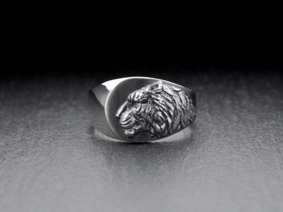 Signet ring	men ring	men jewelry	jewelry for men	Tiger silver ring	tiger signet ring	brutal tiger	tiger art	tiger jewelry	animal ring	tiger ring	tiger	hunter Sterling silver (etsy image id: 7400177193)