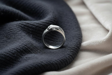 Sterling Silver Cat Paw Ring – Minimalist Feline Jewelry (etsy image id: 7408480969)