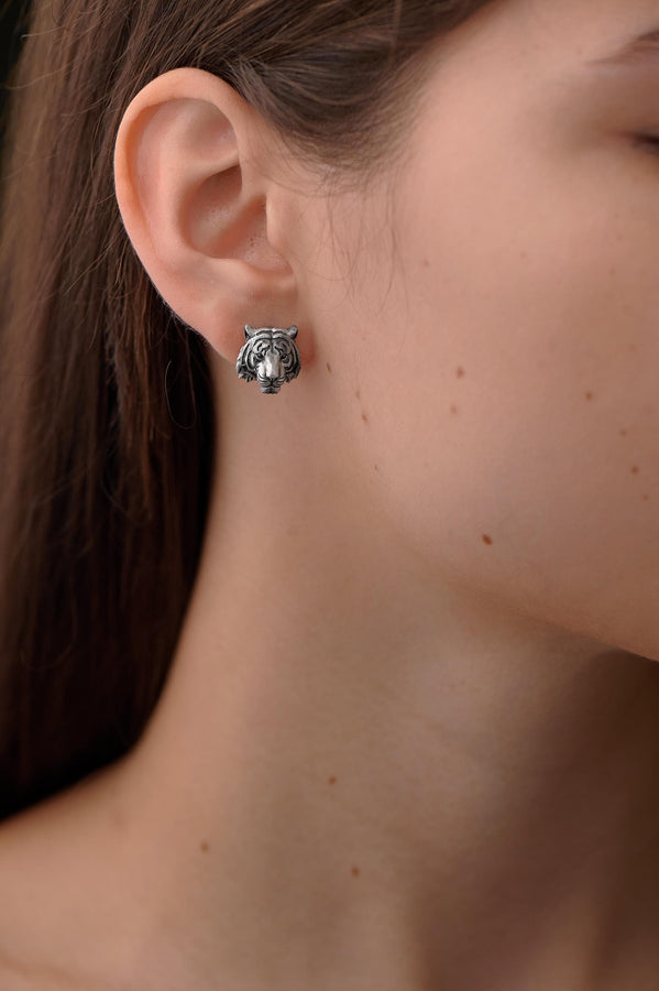 silver earrings	earrings	jewelry	gift	animal earrings	animal jewelry	silver jewelry (etsy image id: 4647054309)