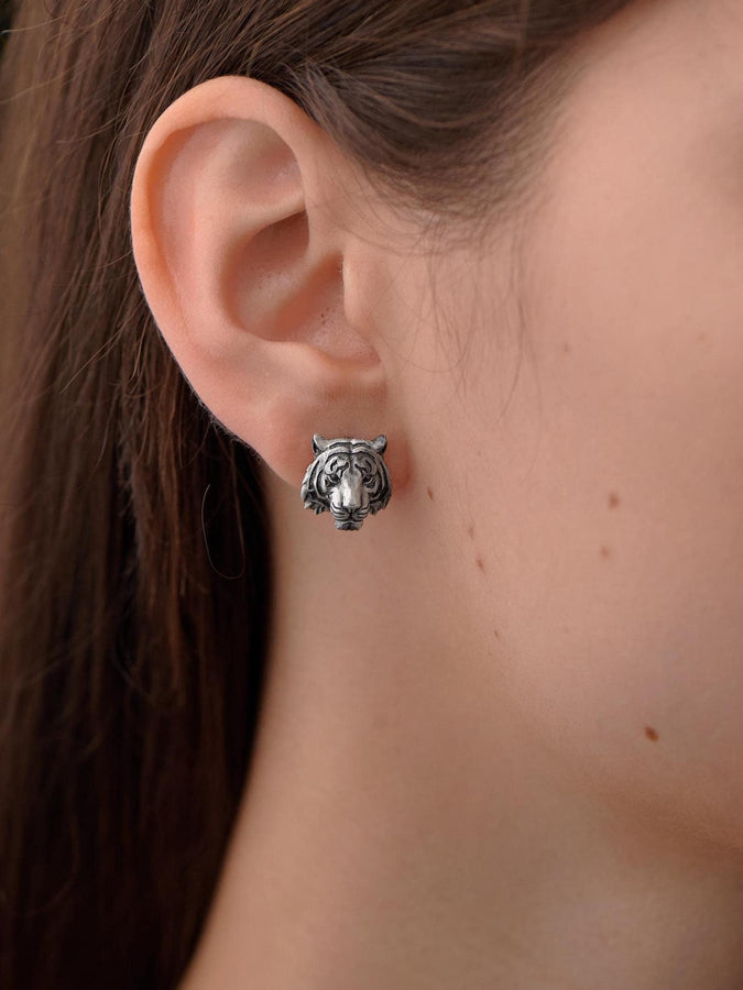 silver earrings	earrings	jewelry	gift	animal earrings	animal jewelry	silver jewelry (etsy image id: 4647054309)