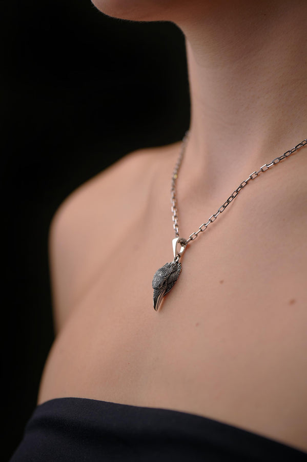 man pendant	women pendant	silver pendant	Raven Pendant	Crow Pendant	Crow jewelry	Gothic jewelry	Raven jewelry	Raven Gothic	Raven necklace	Bird pendant	gothic	crown (etsy image id: 4250701169)