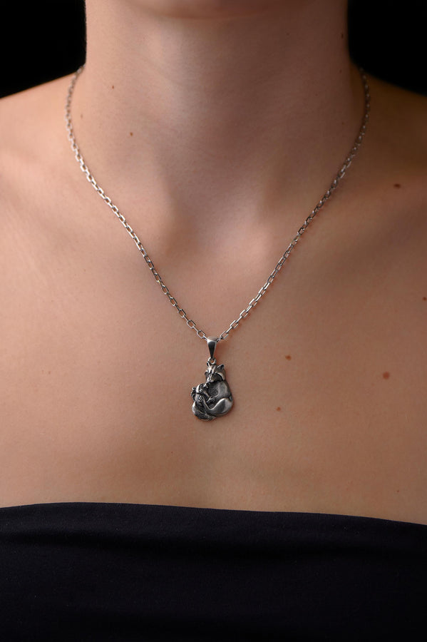 Made from high quality sterling silver, this pendant will be a wonderful addition to your collection. Express your love for nature and animals by wearing this beautiful pendant every day. (etsy image id: 6092152563)