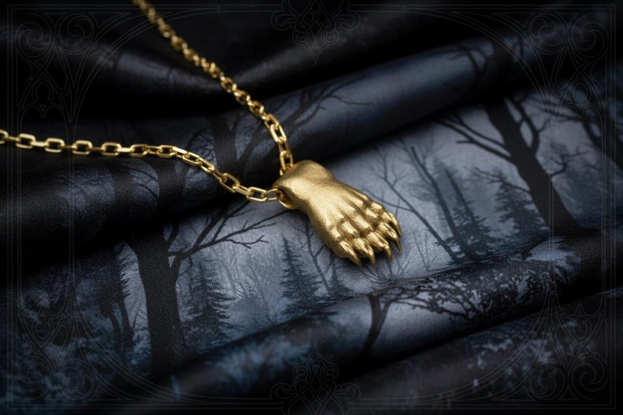 Bear Paw Silver Pendant

Imagine being able to carry a wild animal with you wherever you go. Take back the power and get your self totem today. (etsy image id: 4365951375)