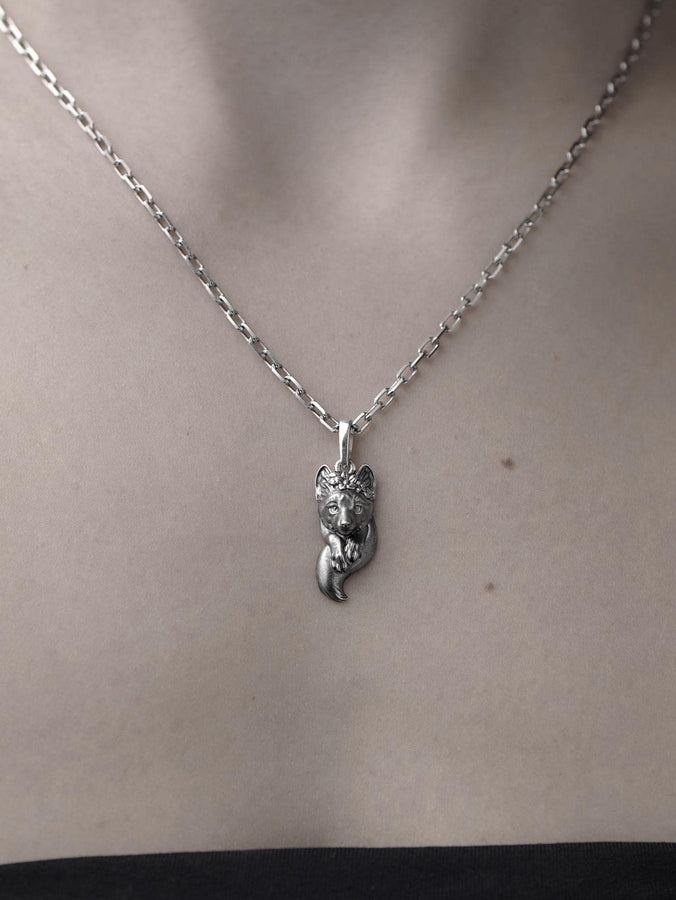 Unleash your inner strength and confidence with the Fox Girl pendant!  This powerful piece represents the fearless and independent spirit of the modern woman, designed to inspire and empower. (etsy image id: 4258205944)