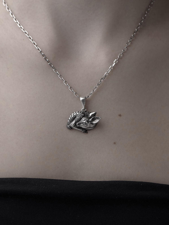 Silver pendant	Silver Pendant Deer	Pendant Deer	Deer	Deer jewelry	Pendant	Silver jewelry	gift for her	gift	Sterling silver	animal jewelry	animal pendant	animal (etsy image id: 4668315718)