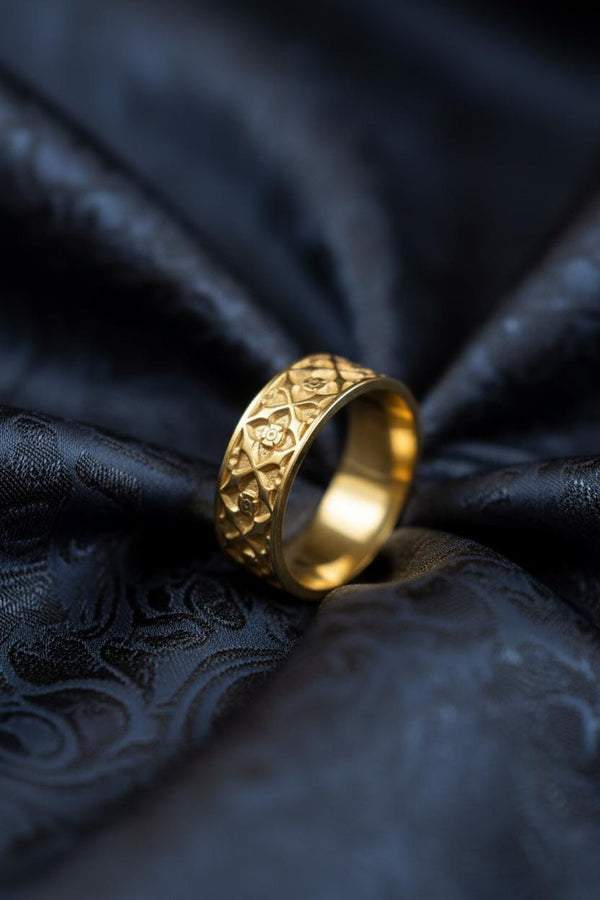 Step into the mystical world of knights and castles with our captivating Medieval Gothic Ring! Crafted with the utmost attention to detail, this ring embodies the grandeur and mystery of the medieval era. Each piece is handcrafted by skilled artisans, ensuring a unique and timeless treasure for your collection. Whether you're a history enthusiast, a fantasy lover, or simply appreciate the beauty of artisanal jewelry, this ring is sure to capt (etsy image id: 7423388513)