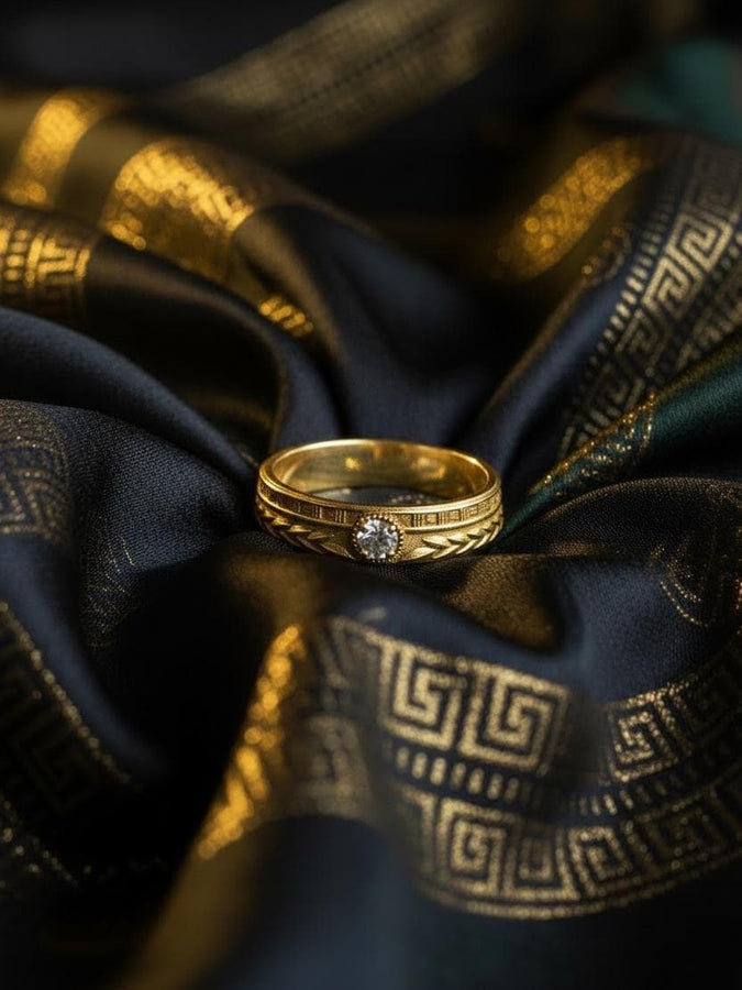 Our Antique Ancient Greek Ring is designed to symbolize your uniqueness, combining timeless elegance with intricate historical details. Whether you're looking for a statement, classic piece or a subtle nod to ancient Greek style, we have the perfect ring to complement your personality. (etsy image id: 7024712465)