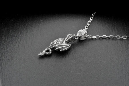 Dragon	Flying dragon	dragon jewelry	sterling silver	silver	pendant	dungeons and dragons (etsy image id: 7689578316)