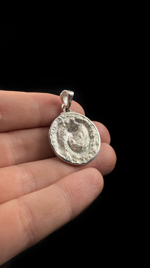 Sterling Silver Chinese Dragon Pendant Necklace: Handmade Dragon Jewelry (etsy image id: 5396847028)