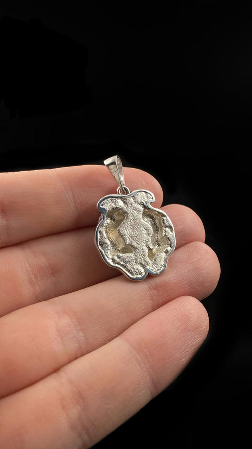 Gothic Mice Pendant Silver – Sterling Silver Dual Mouse Necklace | Symbolic Gothic Totem Jewelry for Him and Her (etsy image id: 7372681910)
