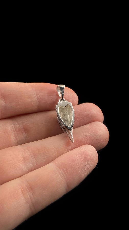 man pendant	women pendant	silver pendant	Raven Pendant	Crow Pendant	Crow jewelry	Gothic jewelry	Raven jewelry	Raven Gothic	Raven necklace	Bird pendant	gothic	crown (etsy image id: 4250701169)