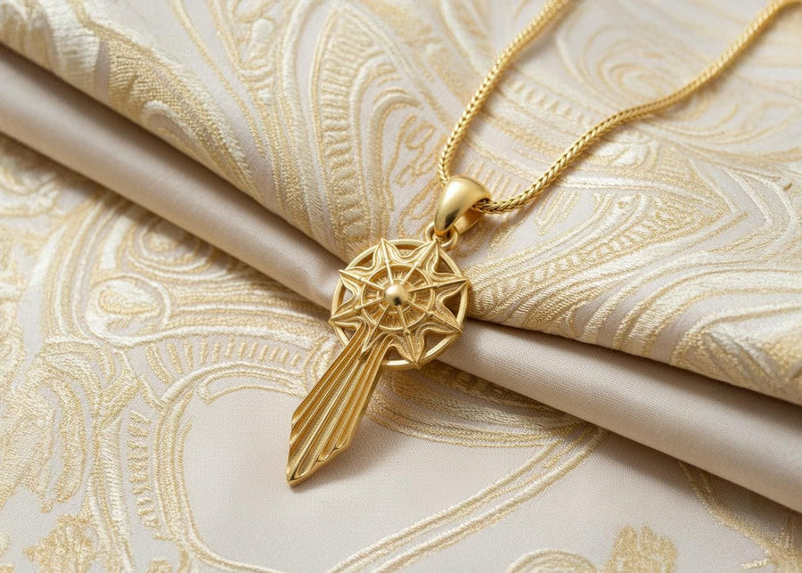 Unlock the aesthetic of ancient battles and celestial navigation with this solid 925 sterling silver sword compass pendant. Inspired by dark fantasy lore and esoteric warrior artifacts, this avant-garde piece features a striking eight-pointed star merging into a sleek, grooved blade silhouette. A profound avant-garde statement piece perfect for medieval, gothic, and techwear styles.