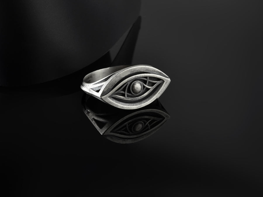 A profound avant-garde statement piece designed for alternative, gothic, and techwear fashion.